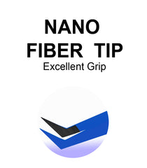 Professional Set Of 4 Diamond Grip with Fiber Tip Eyelash Extensions Tweezers Japanese Steel Lash Supply (Blue)