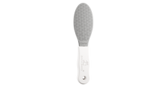 Zenova Elite Foot File – Surgical-Grade Stainless Steel Callus Remover for Clinics & Podiatrists, Autoclavable, Dual-Texture Coarse/Fine, Ergonomic Grip, Bundle with Warranty