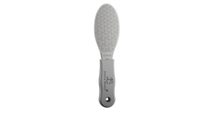 Zenova Elite Foot File – Surgical-Grade Stainless Steel Callus Remover for Clinics & Podiatrists, Autoclavable, Dual-Texture Coarse/Fine, Ergonomic Grip, Bundle with Warranty