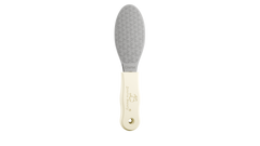 Zenova Elite Foot File – Surgical-Grade Stainless Steel Callus Remover for Clinics & Podiatrists, Autoclavable, Dual-Texture Coarse/Fine, Ergonomic Grip, Bundle with Warranty